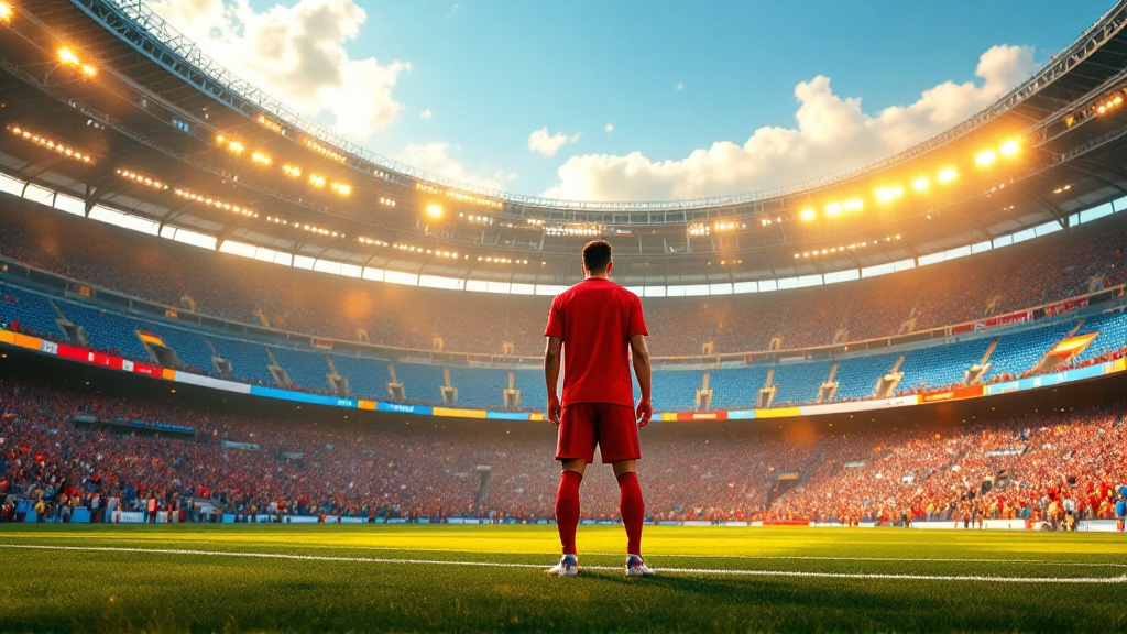 Imagem original da Golmetria sobre lesão de Argentina na Copa do Mundo, imagem cinematográfica gerada por IA; sem fotos reais, sem semelhança de pessoas reais e sem escudos.