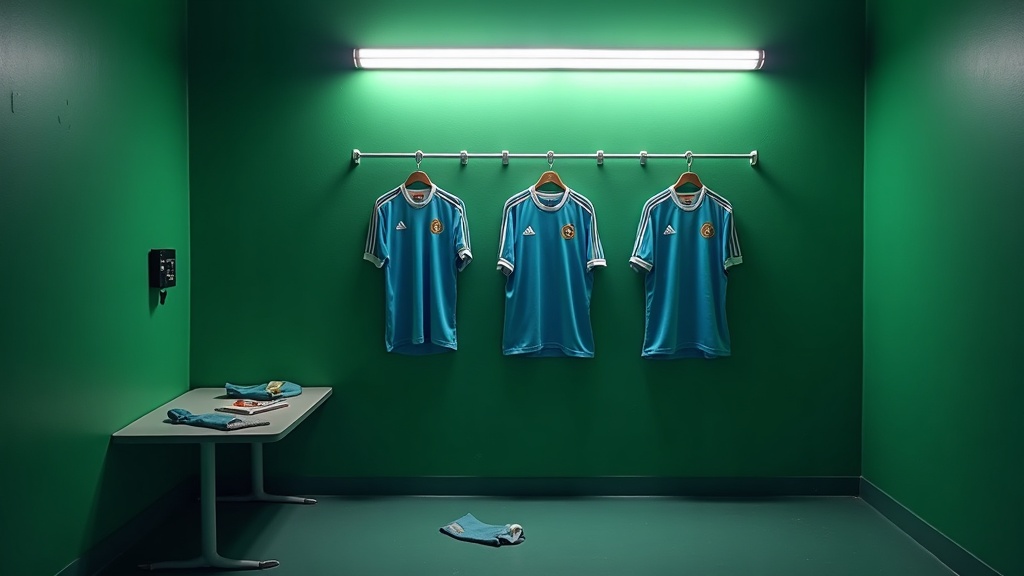 Gráfico de dados original da Golmetria sobre escalação de Argentina na Copa do Mundo, em estilo premium de jornalismo de dados; sem fotos reais, rostos identificáveis ou escudos.