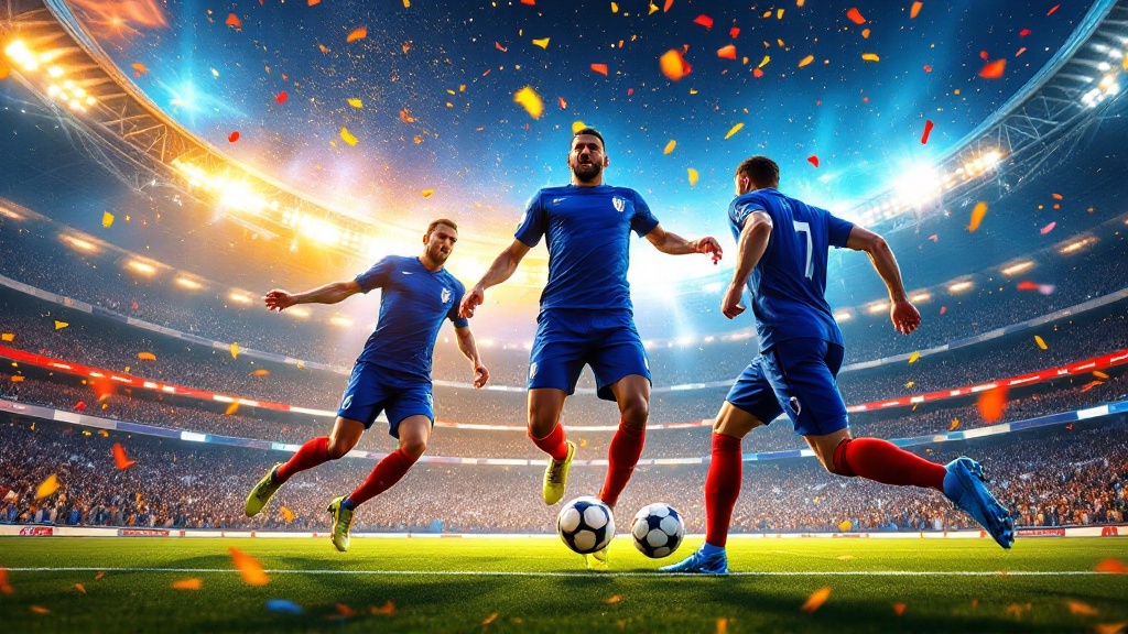 Original Golmetria data graphic on France's new identity at the World Cup, in a premium data-journalism style; no real photographs, no likeness of real people, no club crests.