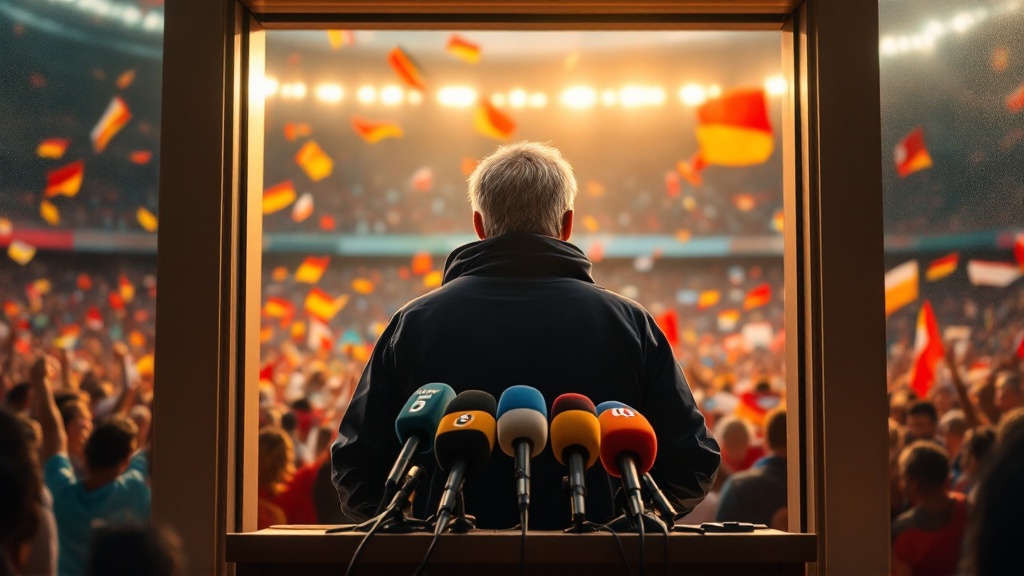 Original Golmetria data graphic on Germany's World Cup outlook, in premium data-journalism style; no real photos, no real-person likenesses, no club crests.