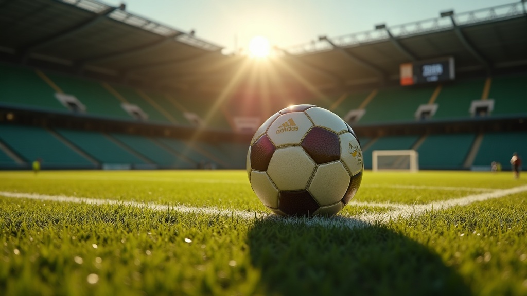 Original Golmetria image about a Brazil World Cup injury, cinematic AI-generated image; no real photos, identifiable faces, or club crests.