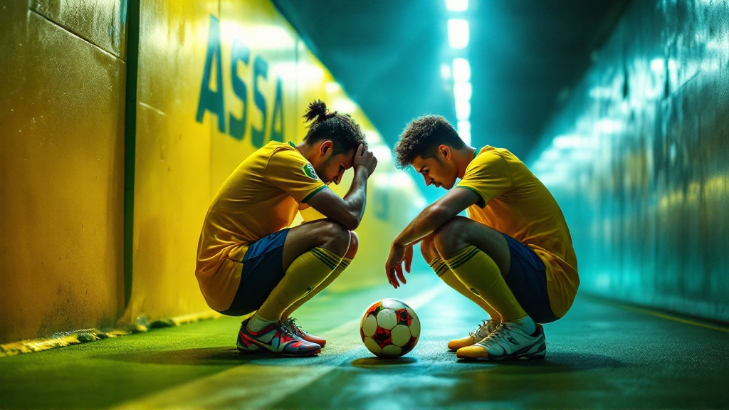 Gráfico de dados original da Golmetria sobre resultado de Brasil na Copa do Mundo, em estilo premium de jornalismo de dados; sem fotos reais, sem semelhança de pessoas reais e sem escudos.